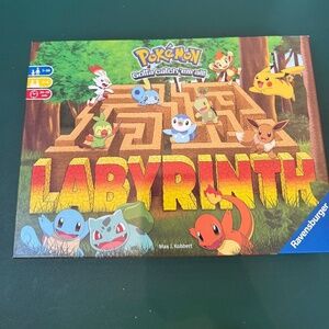 Pokemon Labyrinth Maze Game UNUSED Ravensburger 2021 Family Kids
